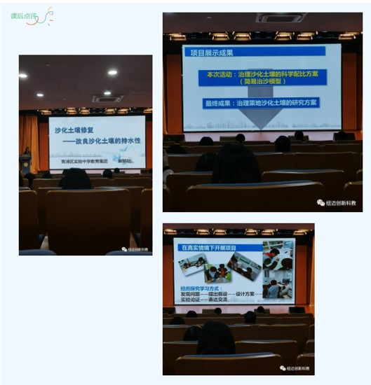 青浦区项目式学习课程点评